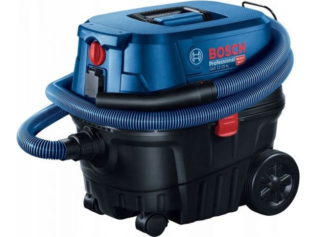 Пылесос Bosch GAS 12-25 PL (0.601.97C.100) (1250 Вт, 25 л, класс: L, самоочистка: мат) (060197C100) - фото
