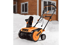 Снегоуборочная машина электрическая WORX WG450E - фото