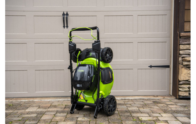 Аккумуляторная газонокосилка Greenworks GC82LM51SP2K2 82В (в комплекте АКБ 5А/ч + ЗУ)