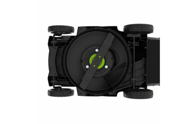 Аккумуляторная газонокосилка Greenworks GD24X2LM411 2x24В (в комплекте АКБ 4А/ч x 2 + ЗУ на 2 слота)