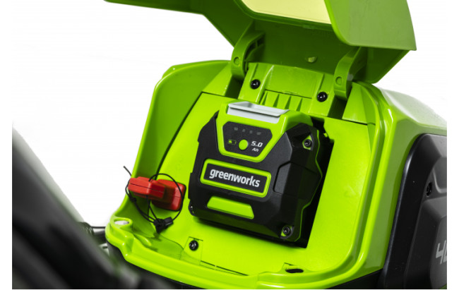 Аккумуляторная газонокосилка Greenworks GD40LM46HPK4 40В (в комплекте АКБ 4А/ч + ЗУ)