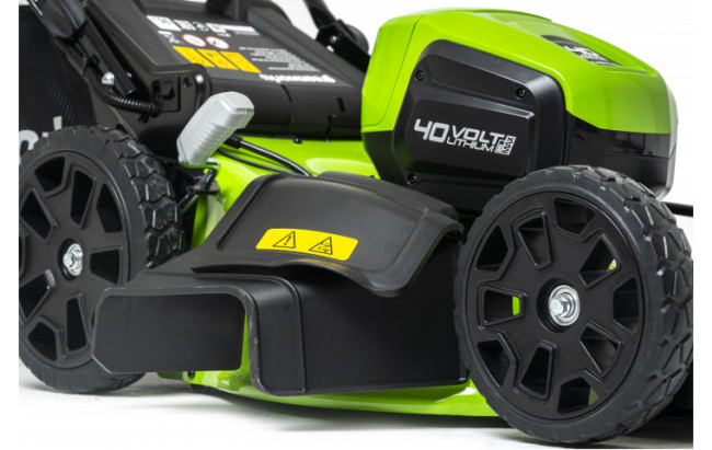Аккумуляторная газонокосилка Greenworks GD40LM46HPK4 40В (в комплекте АКБ 4А/ч + ЗУ)