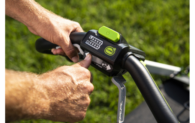 Аккумуляторная газонокосилка Greenworks GD40LM48SPK4 40В (в комплекте АКБ 4А/ч + ЗУ)