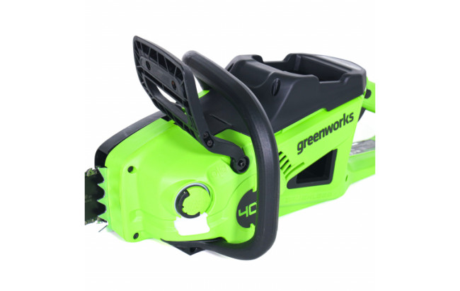 Пила цепная аккумуляторная Greenworks GD40CS20ХK4 40В (в комплекте АКБ 4А/ч + ЗУ)
