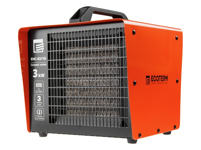 Нагреватель воздуха электрический Ecoterm EHC-03/1D - фото