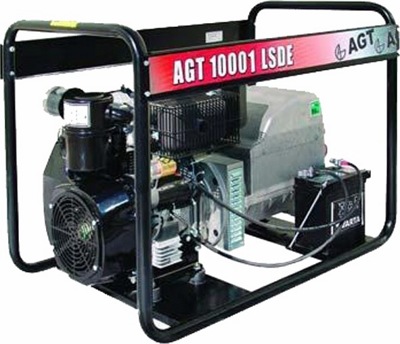 Однофазный дизельный генератор AGT 10001 LSDE - фото
