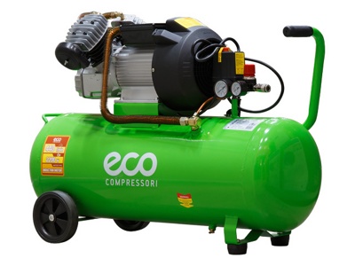 Компрессор Eco AE 705-1 (440 л/мин, 8 атм, коаксиальный, масляный, ресив. 70 л, 220 В, 2.20 кВт) - фото