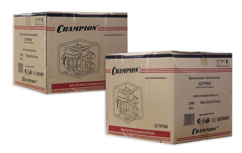 Мотопомпа Champion GTP82 - фото3