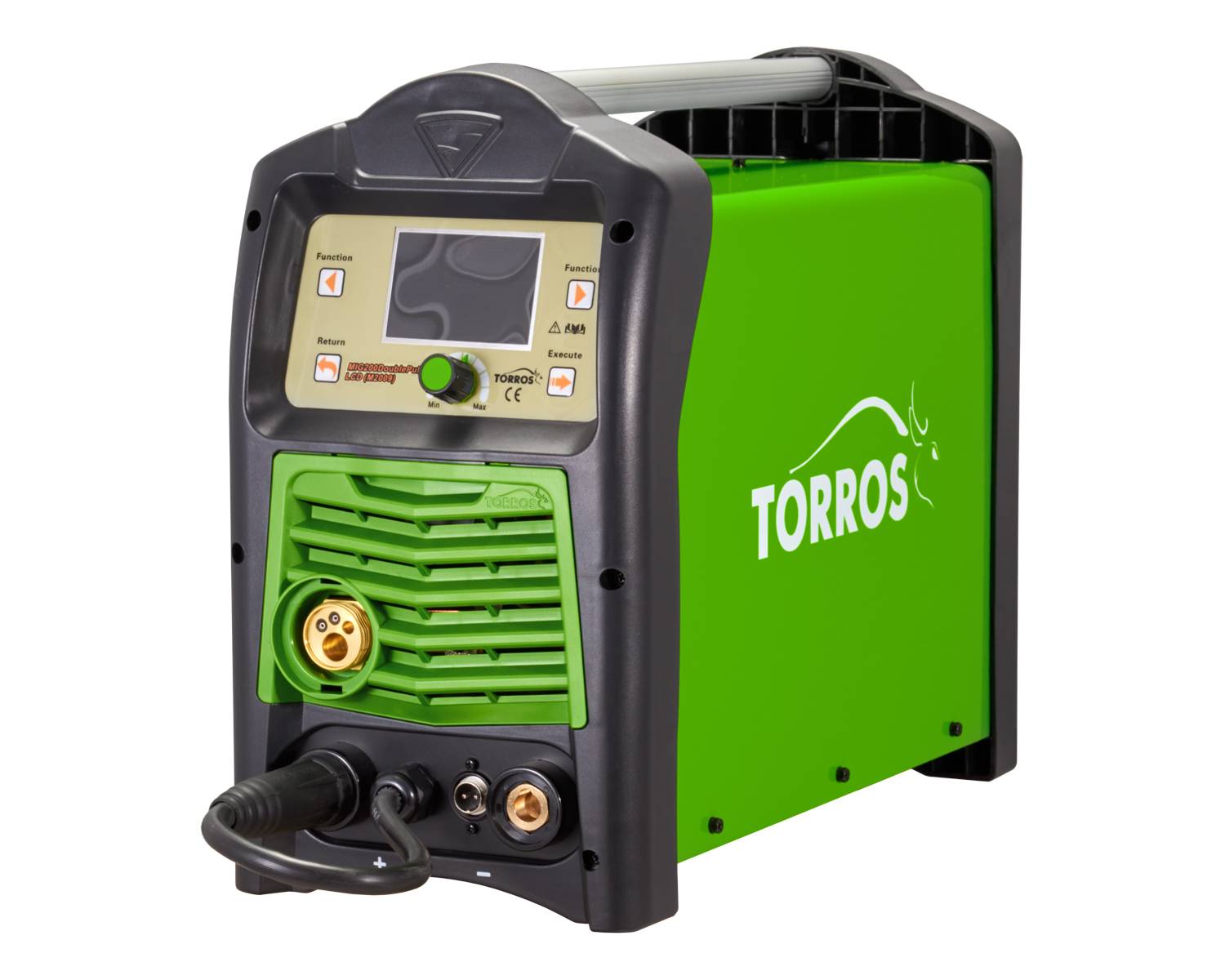Полуавтомат сварочный инверторный TORROS MIG-200DoublePulse LCD (M2009) - фото