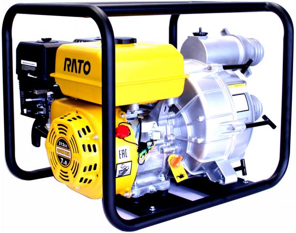 Мотопомпа для грязной воды RATO RT80WB26-3.8Q грязевая