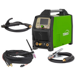 Инвертор TORROS TIG200Pulse LCD AC/DC (T2009), арт.104T012013, 220B - фото