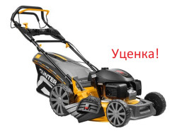 Газонокосилка бензиновая GUNTER LMB-530 SV самоходная (5.6 л.с.(HONDA), шир. 53 см, самоходная (вариатор), мульчир., стальн. корпус, травосборник 70 л (0124299584) Уценка! - фото