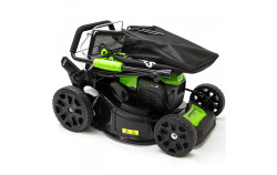 Аккумуляторная газонокосилка Greenworks GD40LM46SPK5 40В (в комплекте АКБ + ЗУ) - фото2