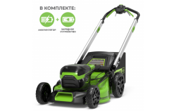 Газонокосилка аккумуляторная Greenworks GD60LM51SPK4 - фото