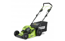 Аккумуляторная газонокосилка Greenworks GD60LM46SP 60В - фото