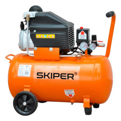 Воздушный компрессор SKIPER AR50B (до 260 л/мин, 8 атм, 50 л, 230 В, 1.80 кВт) Артикул: SAR50B.01 - фото