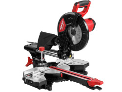 Торцовочная пила WORTEX MS 2520-3 LMO в кор. 2000 Вт, 255 мм, глуб. до 90 мм, шир. до 340 мм, лазер (3200/4500 об. мин.) - фото