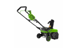 Аккумуляторная снегоуборочная машина Greenworks GD40STX2 40В (в комплекте АКБ 4Ач + ЗУ) - фото2