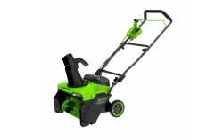 Аккумуляторная снегоуборочная машина Greenworks GD40STX2 40В (в комплекте АКБ 4Ач + ЗУ) - фото