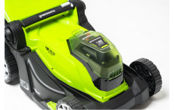 Аккумуляторная газонокосилка Greenworks G24X2LM41 2x24В - фото2