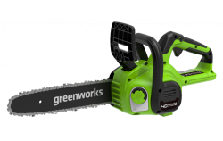 Пила цепная аккумуляторная Greenworks G40CS30II 40В - фото