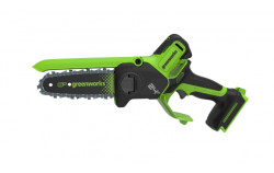 Мини-пила цепная аккумуляторная Greenworks G24CS15 24В - фото
