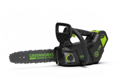 Пила цепная одноручная аккумуляторная Greenworks GD40TCS 40В - фото