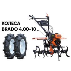 Культиватор Skiper SP-850S + колеса BRADO 4.00-10 (комплект) - фото