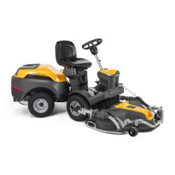 Газонокосилка бензиновая с сиденьем STIGA Park 500 WX (Honda)  - фото2