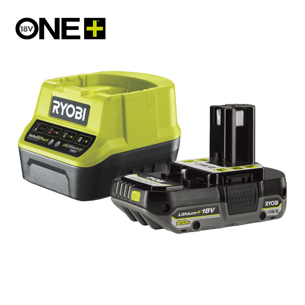 ONE + / Аккумулятор с зарядным устройством RYOBI RC18120-120C - фото