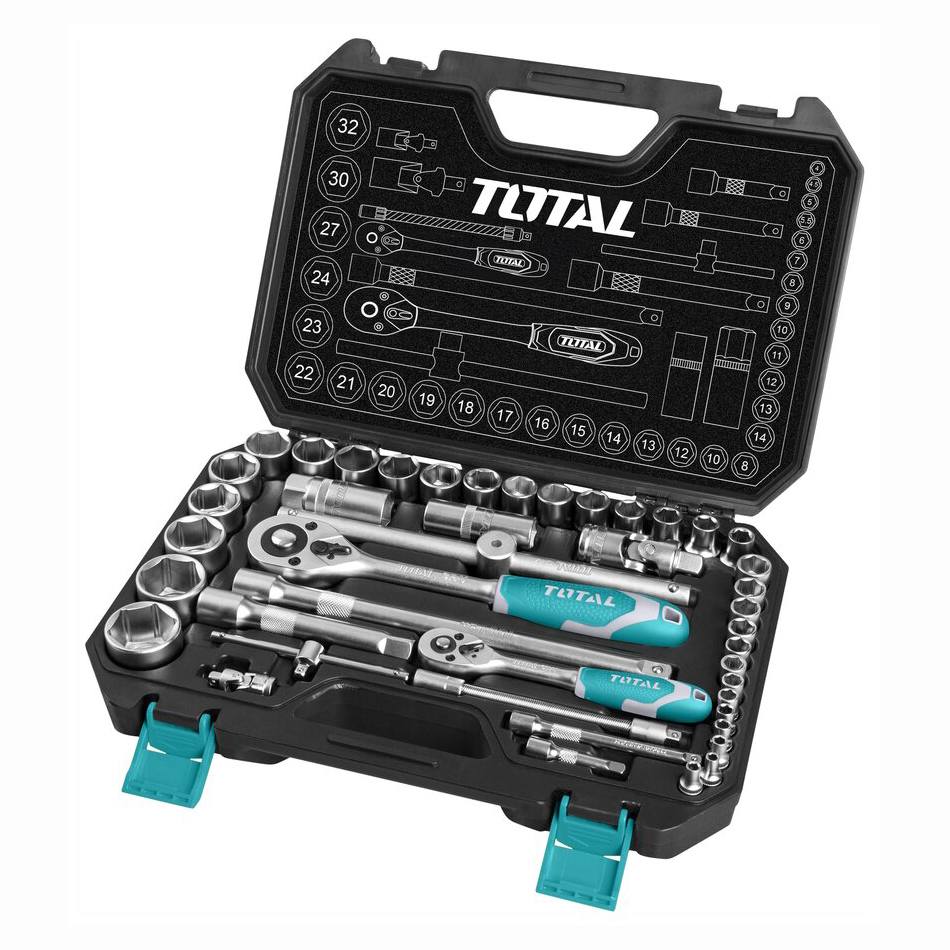 Набор инструментов TOTAL THT421441 (44 предмета) - фото2