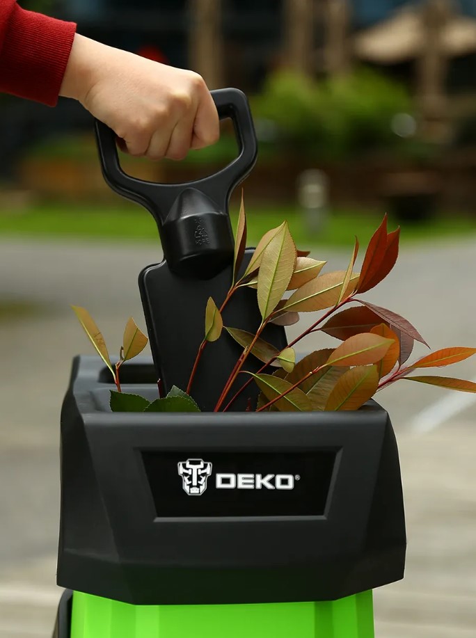 Измельчитель садовых отходов сетевой DEKO DKSH2800 - фото4