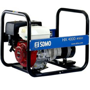 Однофазный генератор SDMO HX 4000S - фото