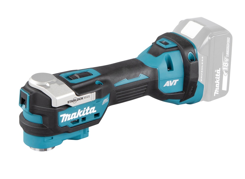 Аккум. многофункциональный инструмент (реноватор) MAKITA DTM 52 Z в кор. (18.0 В, Li-Ion, 20000 об/мин) (DTM52Z) - фото