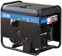 Трехфазный генератор SDMO TECHNIC 9000 TE - фото