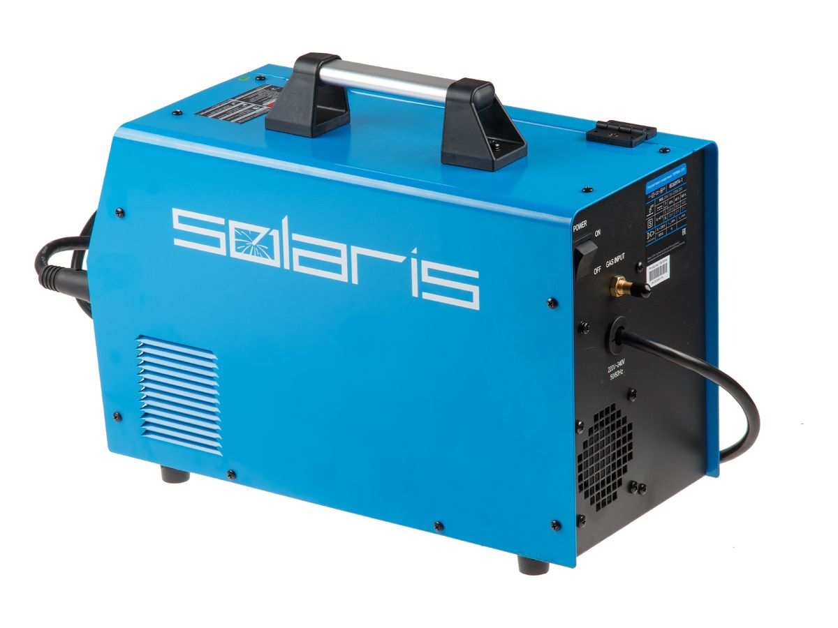 Уценка!!!  Полуавтомат сварочный Solaris TOPMIG-226 (TOPMIG-226WG5) TOPMIG-226 с горелкой 5 м (220В; MIG/FLUX; евроразъем; 5 м; смена полярности) ( 3) - фото3